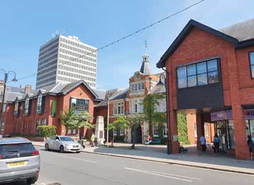 Our winning entry for the Old Town Hall - New Malden